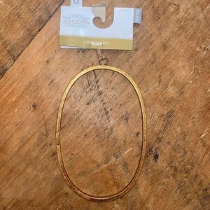 Wondershop Ornament Letter “O”